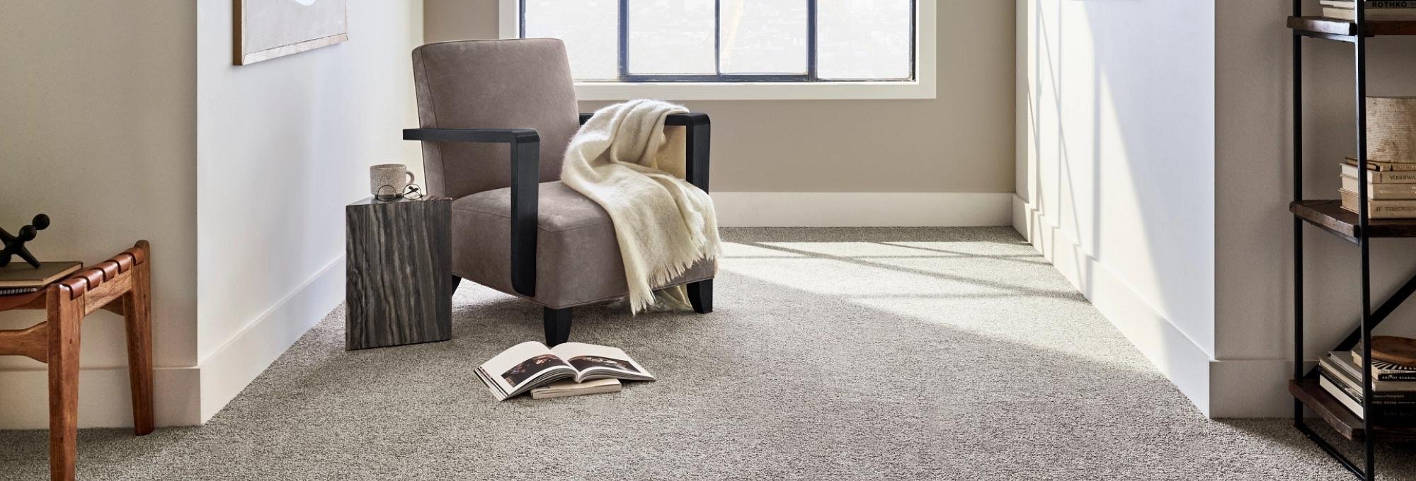 Carpet with chair